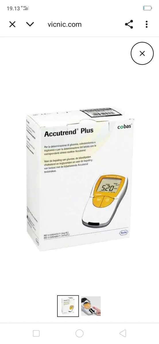 Accutrend Plus Analyzer